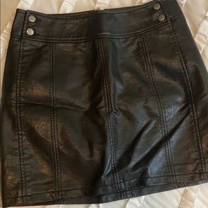 Leather Skirt